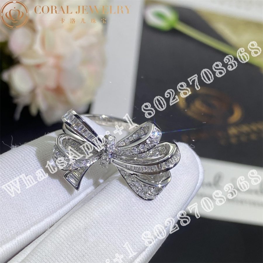 Graff Tilda’s Bow Classic Diamond Ring White Gold - Image 5