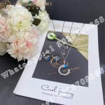Marli Cleo Venus Diamond Pendant In White Gold Lapis Lazuli - Image 4