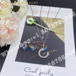 Marli Cleo Venus Diamond Pendant In White Gold Lapis Lazuli - Image 6