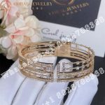 Marli Avenues Statement Hinged Bracelet In Rose Gold - Image 3