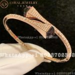 Marli Cleo Diamond Slip-On Bracelet In Rose Gold Amethyst - Image 4