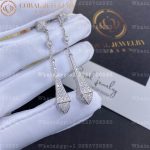 Marli Cleo Full Diamond Teardrop Earrings In White Gold - Image 3