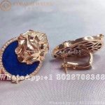 Chanel Sous Le Signe Du Lion Earring 18K yellow gold, diamonds, lapis lazuli - Image 3