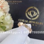 Chaumet Bee My Love Half Pavé Diamond Ring in Rose Gold 4mm - Image 4