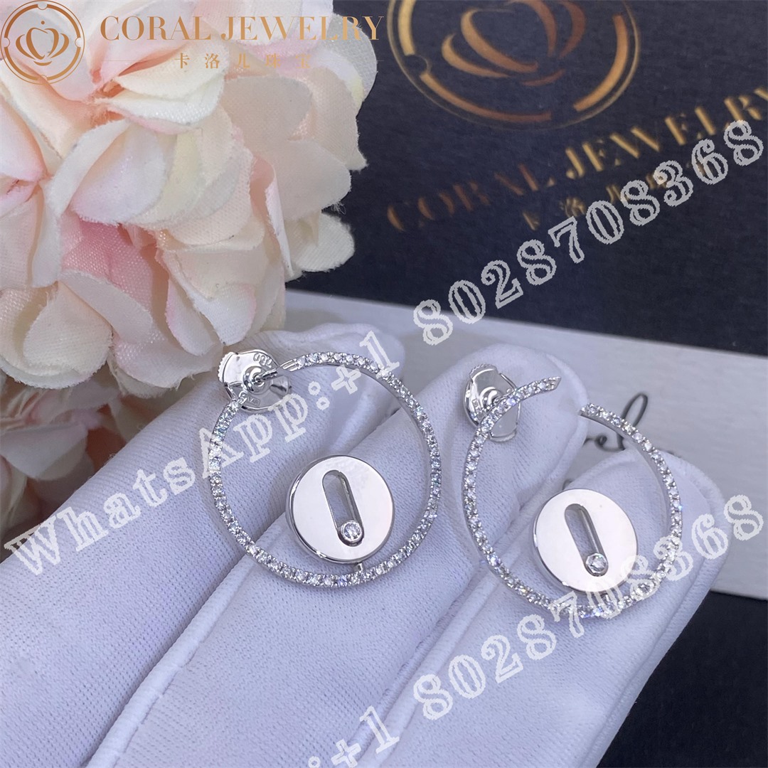 Messika Creoles Lucky Move Pm White Gold Diamond Earrings 07515 Wg Coral (2)