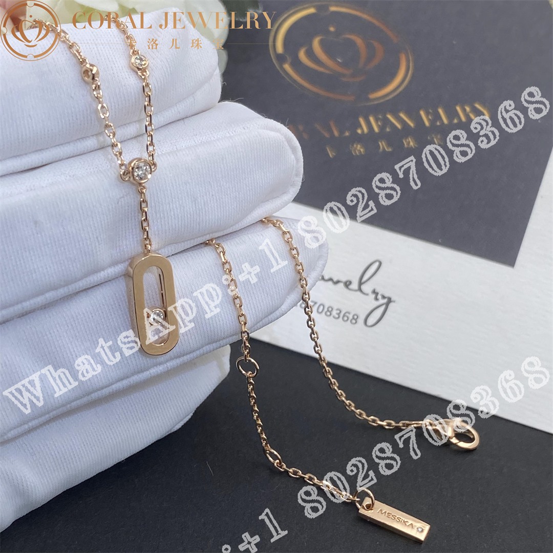 Messika Move Uno Ankle Bracelet Rose Gold Diamond Bracelet 10100-RG - Image 3
