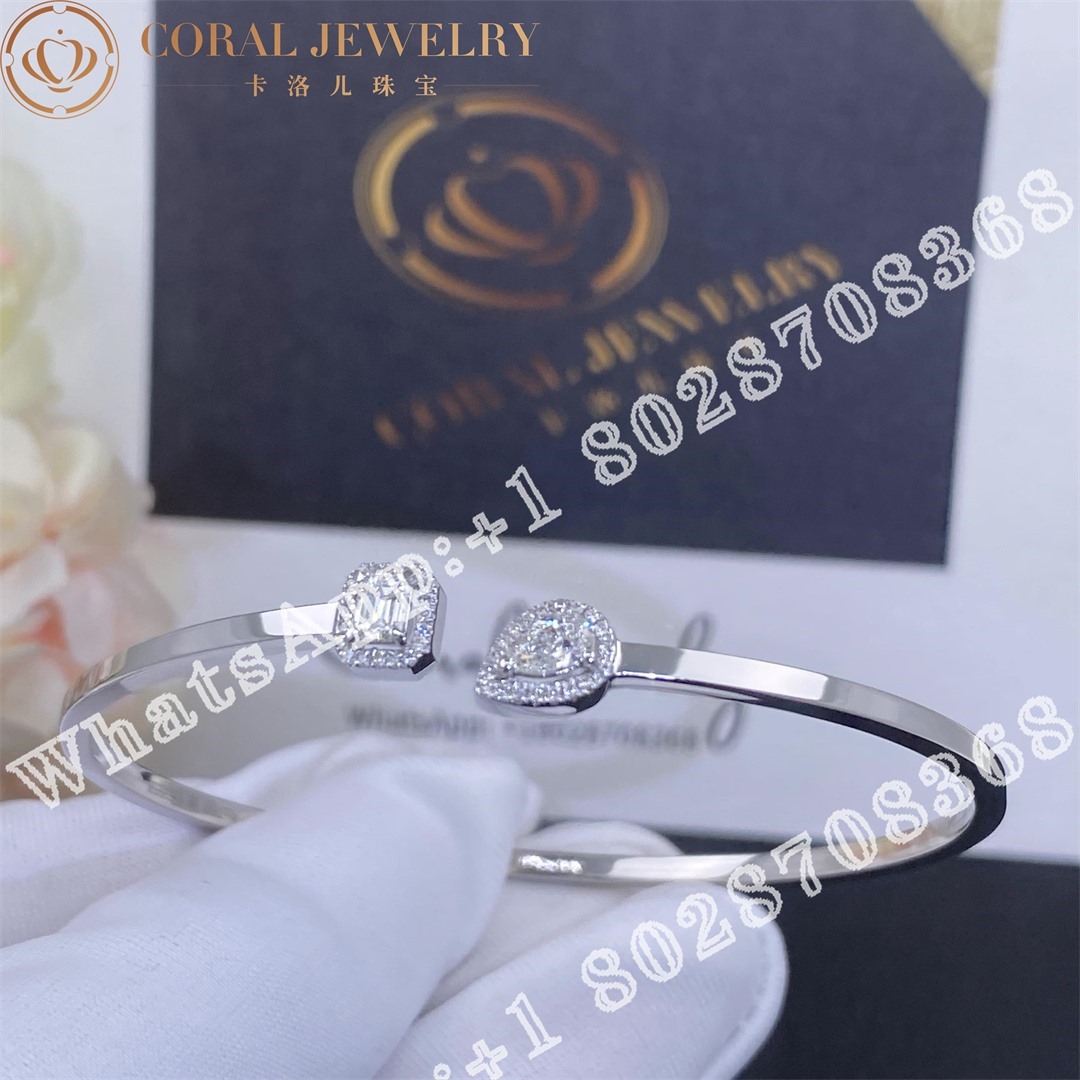 Messika my twin toi moi diamond thin bangle 015ct 7222 wg coral (3)