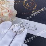Tiffany T Diamond Wire Ring in 18k White Gold - Image 4