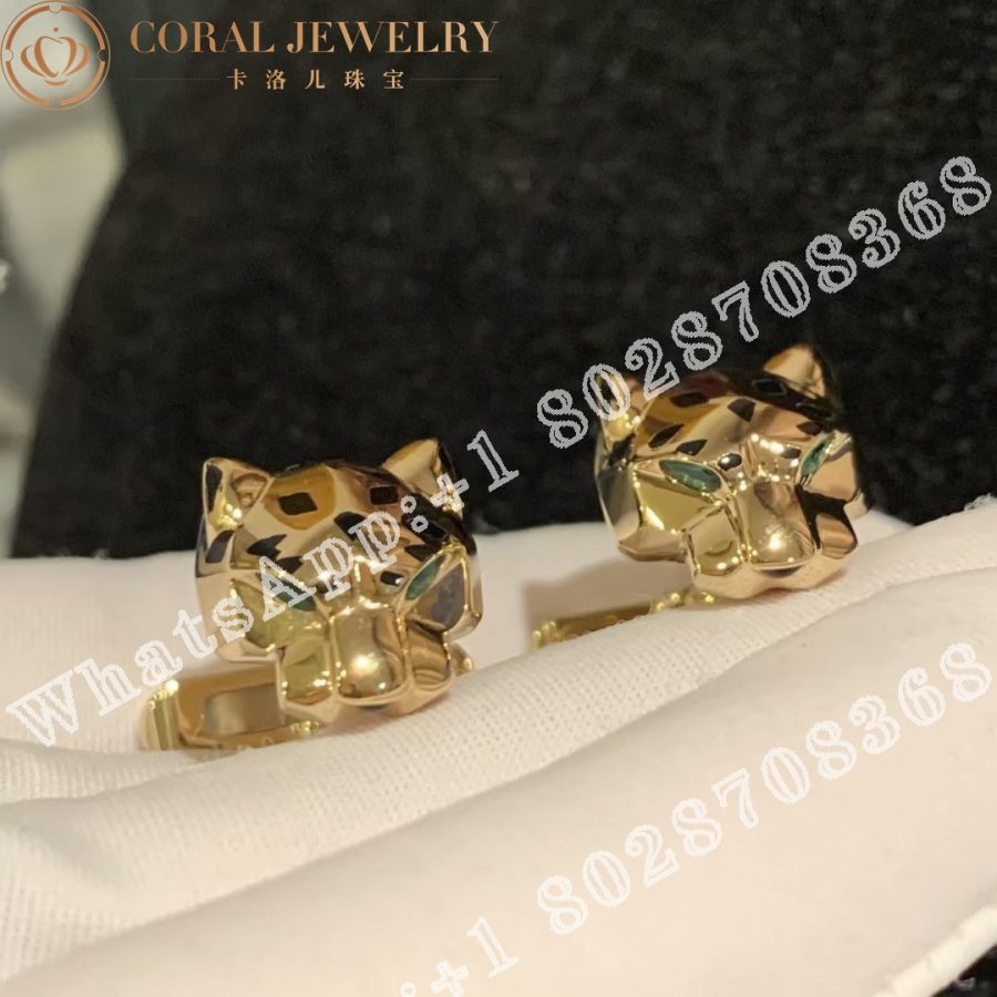 Cartier Panthère De Cartier Cufflinks, Yellow Gold Ref. OG000159 - Image 4