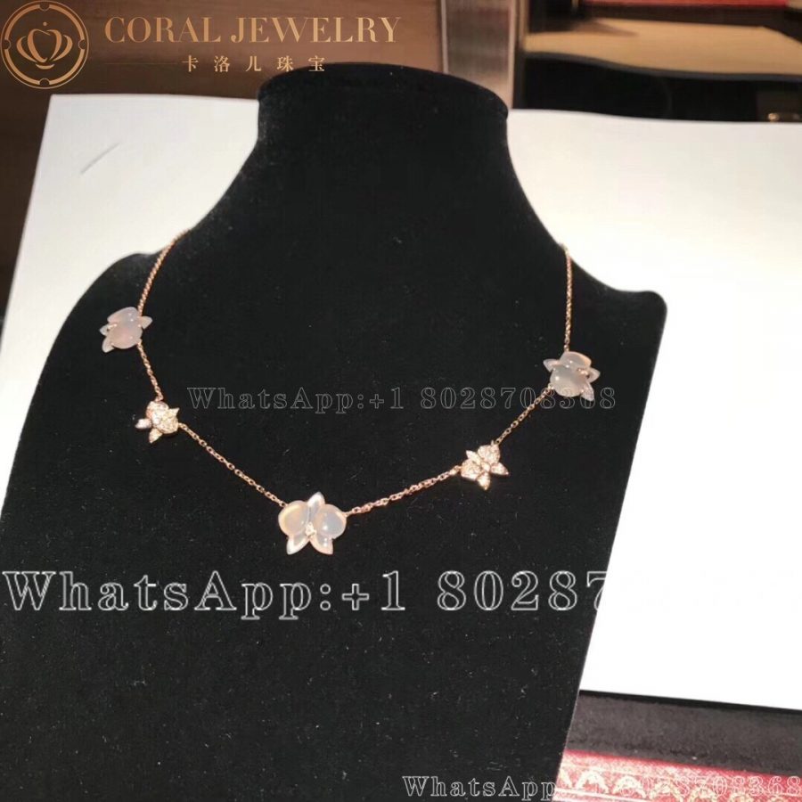 Cartier Caresse d'Orchidées Par Cartier Necklace Ref.B7224525 - Image 3