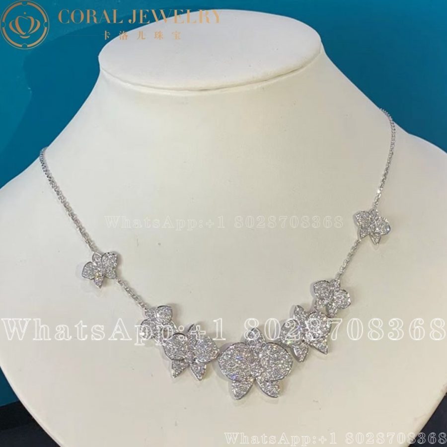 Cartier Caresse d'Orchidées Par Cartier Necklace Ref.N7056800 - Image 6