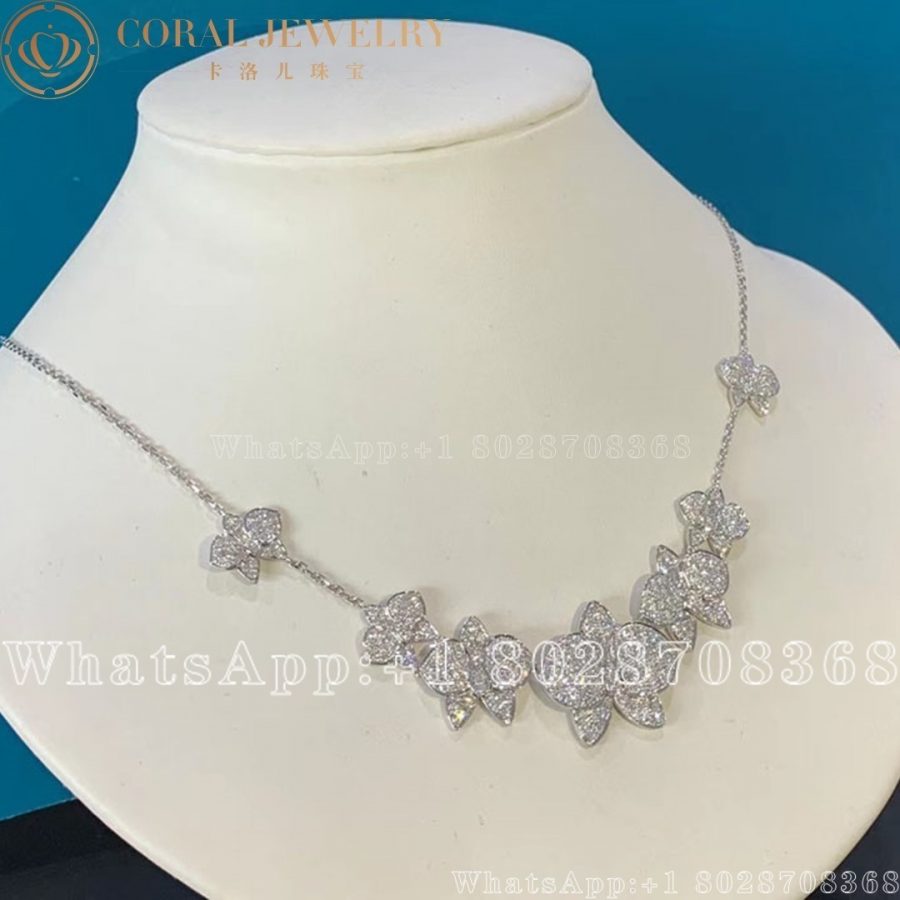 Cartier Caresse d'Orchidées Par Cartier Necklace Ref.N7056800 - Image 7