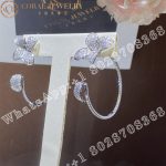 Pasquale Bruni Petit Garden Earrings in 18k White Gold with Diamonds, Medium Flower - Image 8