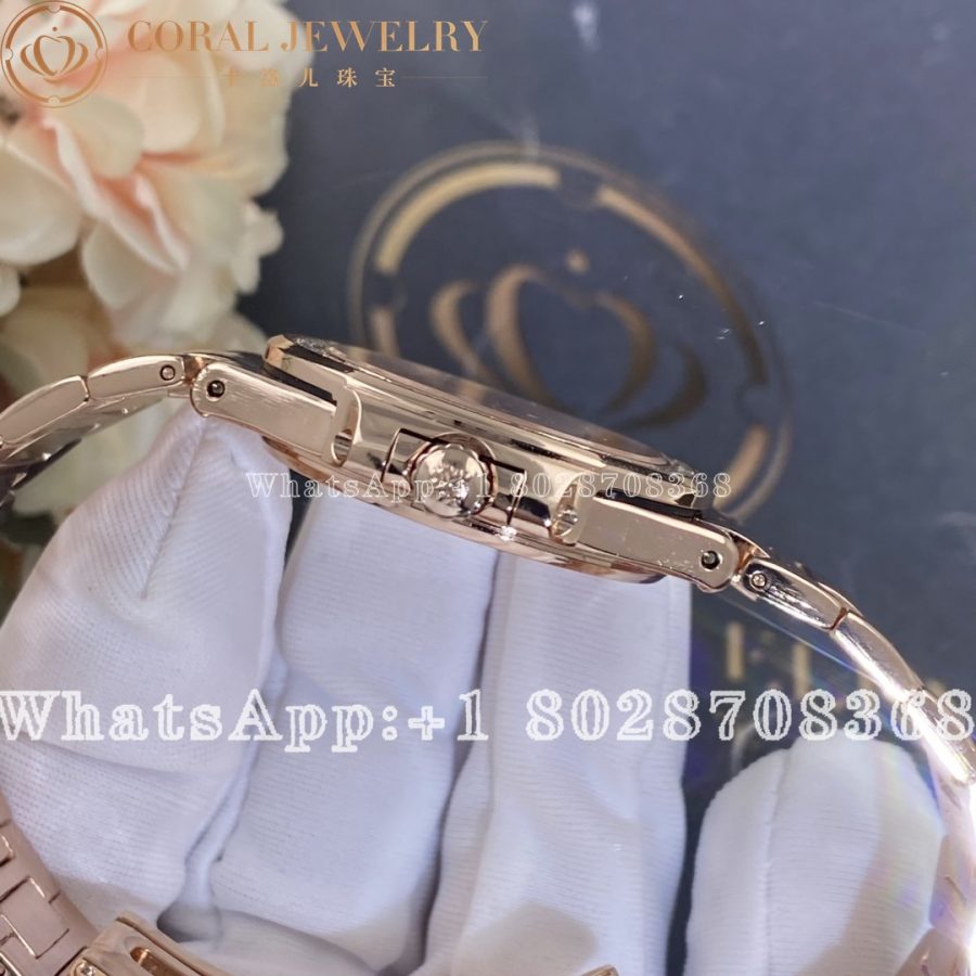 Patek Philippe Nautilus 18kt Rose Gold Diamond Ladies Watch 7010-1r-011 - Image 4