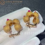 Cartier Cactus de Cartier earrings, rose gold N8515099 - Image 3