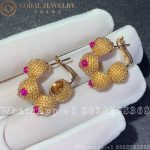 Cartier Cactus de Cartier earrings, rose gold N8515099 - Image 4