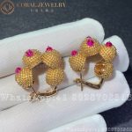 Cartier Cactus de Cartier earrings, rose gold N8515099 - Image 5