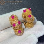 Cartier Cactus de Cartier earrings, rose gold N8515099 - Image 6
