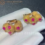Cartier Cactus de Cartier earrings, rose gold N8515099 - Image 8