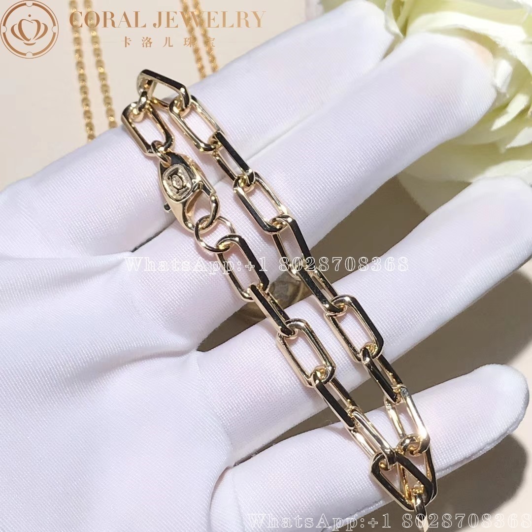 Cartier Santos De Cartier Bracelet Yellow Gold B6021300 Coral (3)