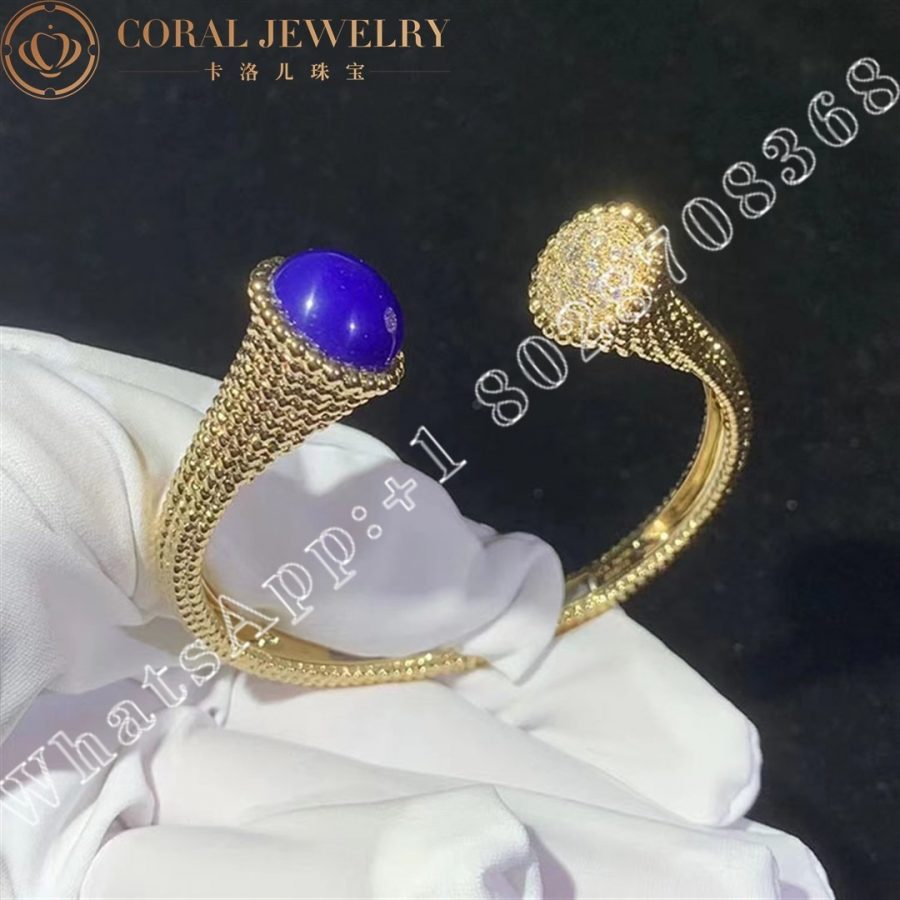 Van Cleef & Arpels Perlée couleurs bracelet, Diamond,  Lapis lazuli - Image 4