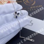 Van Cleef & Arpels Frivole bracelet, mini model 18K white gold, Diamond VCARP0J500 - Image 5