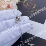 Van Cleef & Arpels Frivole bracelet, mini model 18K white gold, Diamond VCARP0J500 - Image 6
