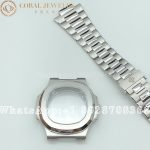 Patek Philippe - 5711 Custom White Gold Strap Set with Diamonds - Image 5