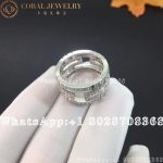 Bulgari BVLGARI Parentesi White Gold Diamond Ring - Image 4