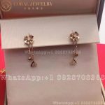 Bulgari Fiorever 18 Kt Rose Gold Pendant Earring Ref.: 357143 - Image 9