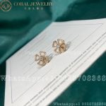 Bulgari Fiorever 18ct Rose-gold And Diamond Earrings Ref.: 355887 - Image 4