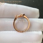 Bulgari Fiorever 18ct Rose-Gold and Diamond Ring AN858438 - Image 3