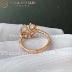 Bulgari Fiorever 18ct Rose-Gold and Diamond Ring AN858438 - Image 4