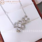 Bulgari White Gold and Diamond Fiorever Necklace CL858209 354498 - Image 3