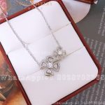 Bulgari White Gold and Diamond Fiorever Necklace CL858209 354498 - Image 4