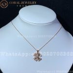 Bulgari Fiorever 18 Kt Rose Gold Necklace Ref.: 356223 - Image 5