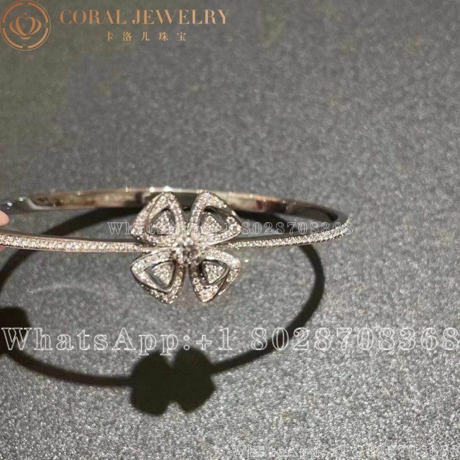 Bulgari Fiorever 18 Kt White Gold Bracelet Ref.: 356277 BR858706 - Image 3