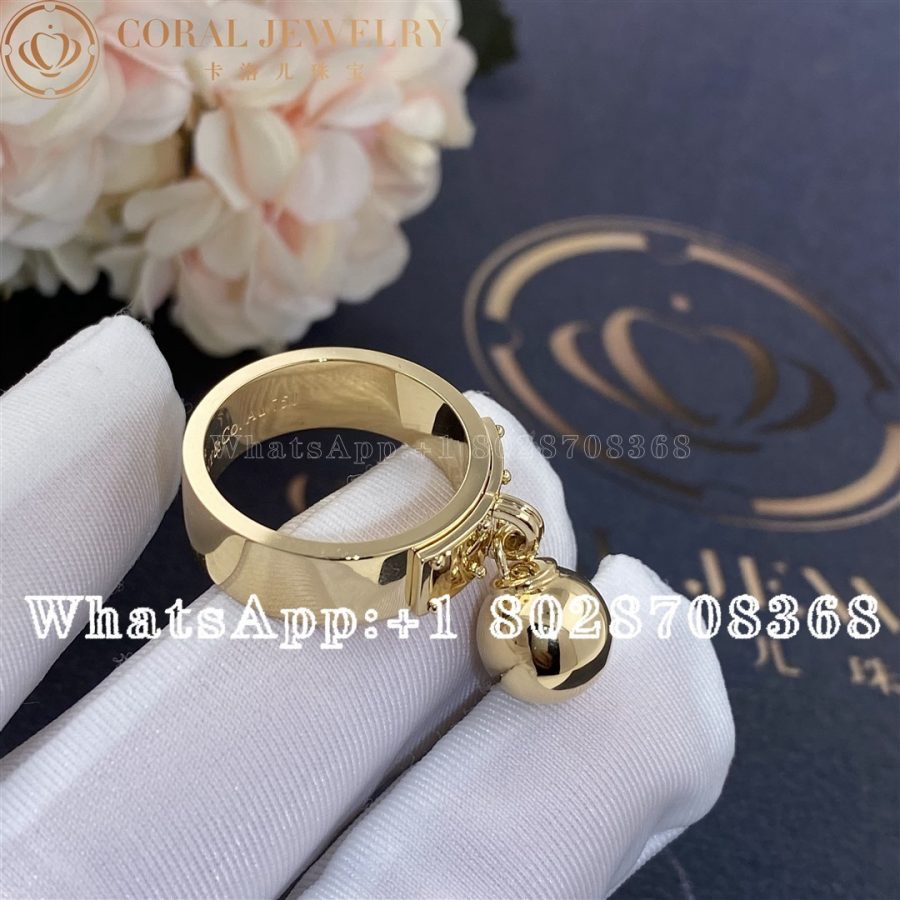 Tiffany Hardwear Gold Ball Ring - Image 4