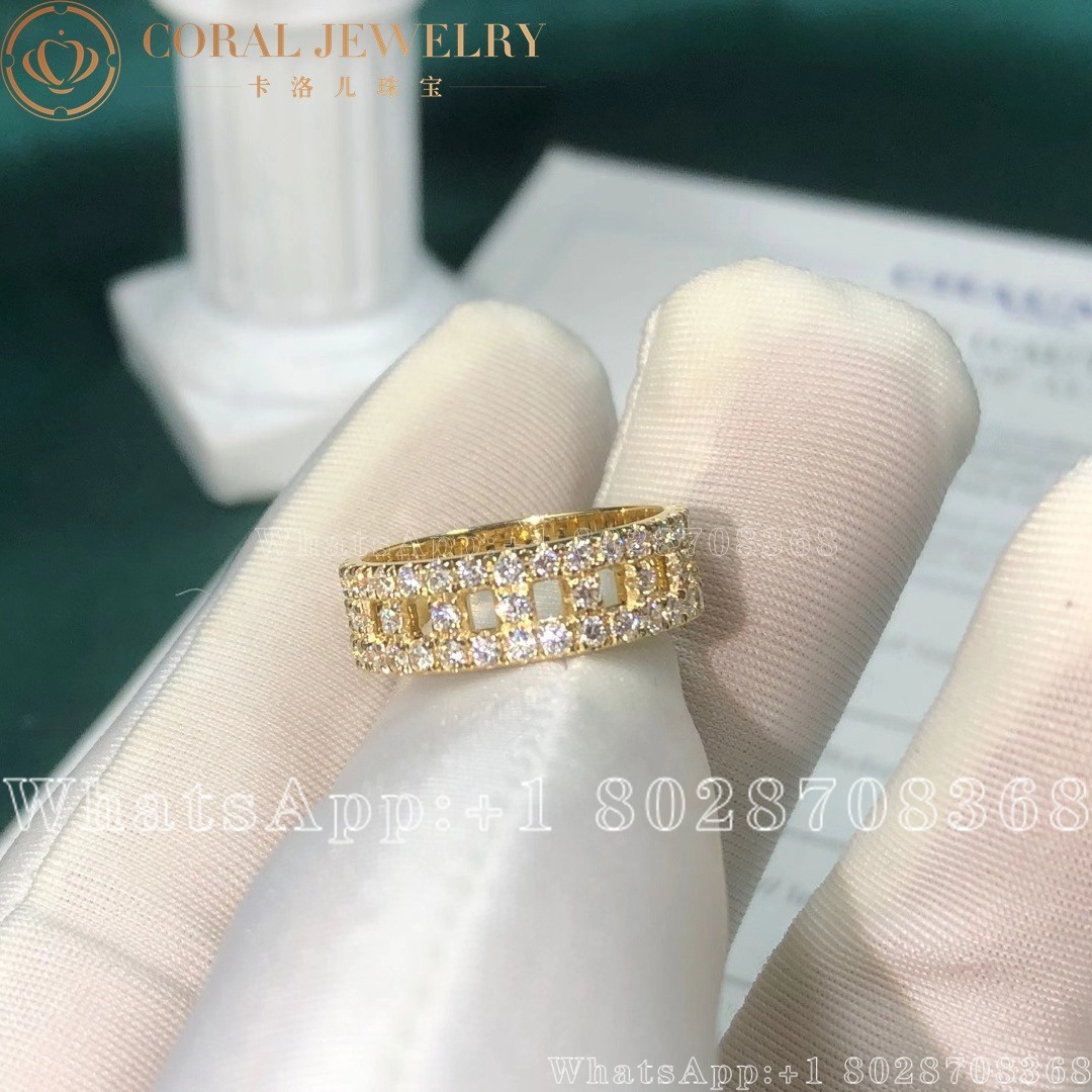 Tiffany T True Wide Ring In Yellow Gold With Diamonds Coral (3)