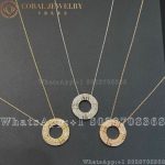 Tiffany Atlas™ X Closed Circle Pendant in Rose Gold with Pavé Diamonds - Image 7