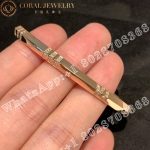 Tiffany Atlas® X Closed Narrow Hinged Bangle in Rose Gold - Image 3