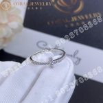 Tiffany T Diamond Wire Band Ring in 18k White Gold - Image 6
