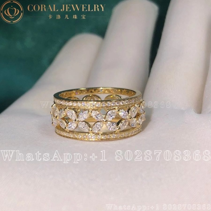 Tiffany Victoria® Diamond Band Ring in 18k Yellow Gold - Image 3