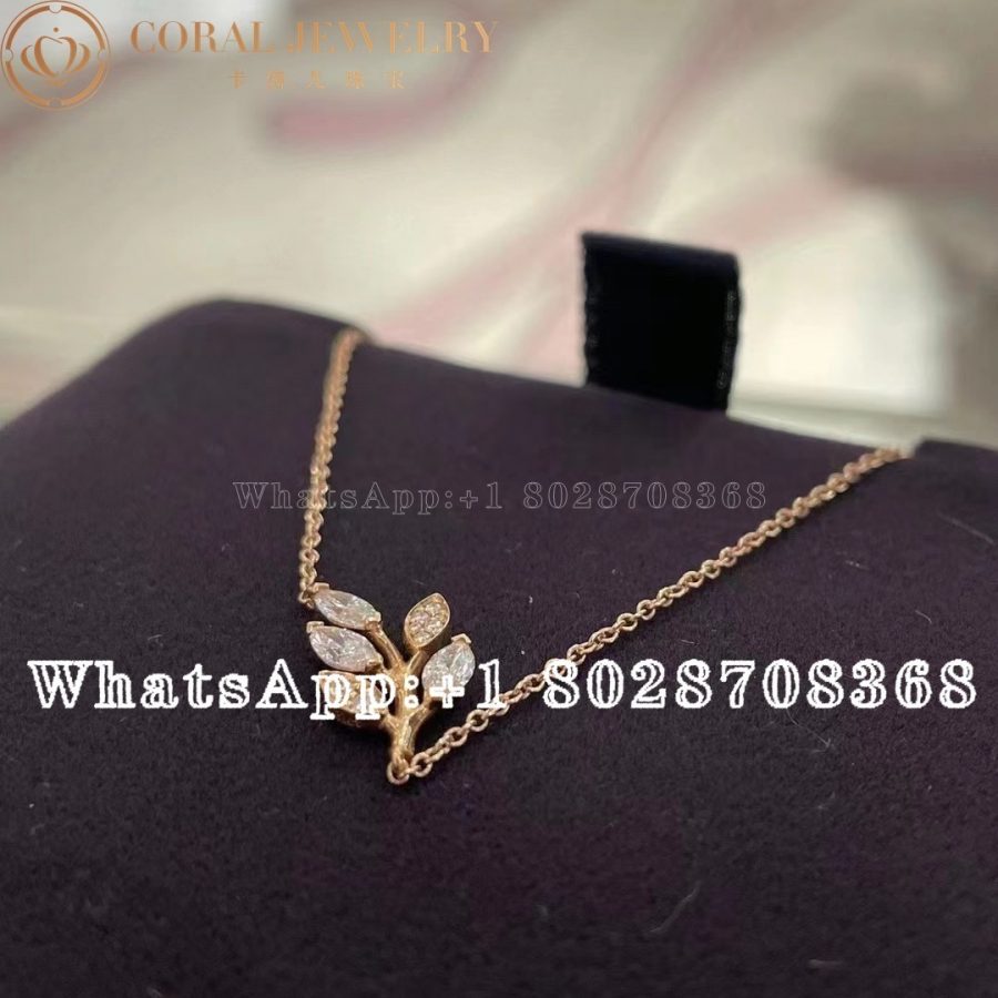 Tiffany Victoria® Diamond Vine Pendant in Gold - Image 3