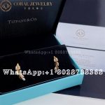 Tiffany Victoria® Vine Climber Earrings in Yellow Gold with Diamonds - Image 5