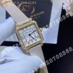 Charles Oudin Pansy Retro 24mm Yellow Watch Arabic Style - Image 3