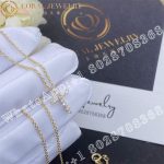Tiffany Cross Pendant in 18k Gold with Diamonds Mini - Image 3