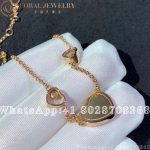 Chopard Happy Hearts 18-karat rose gold diamond necklace - Image 3