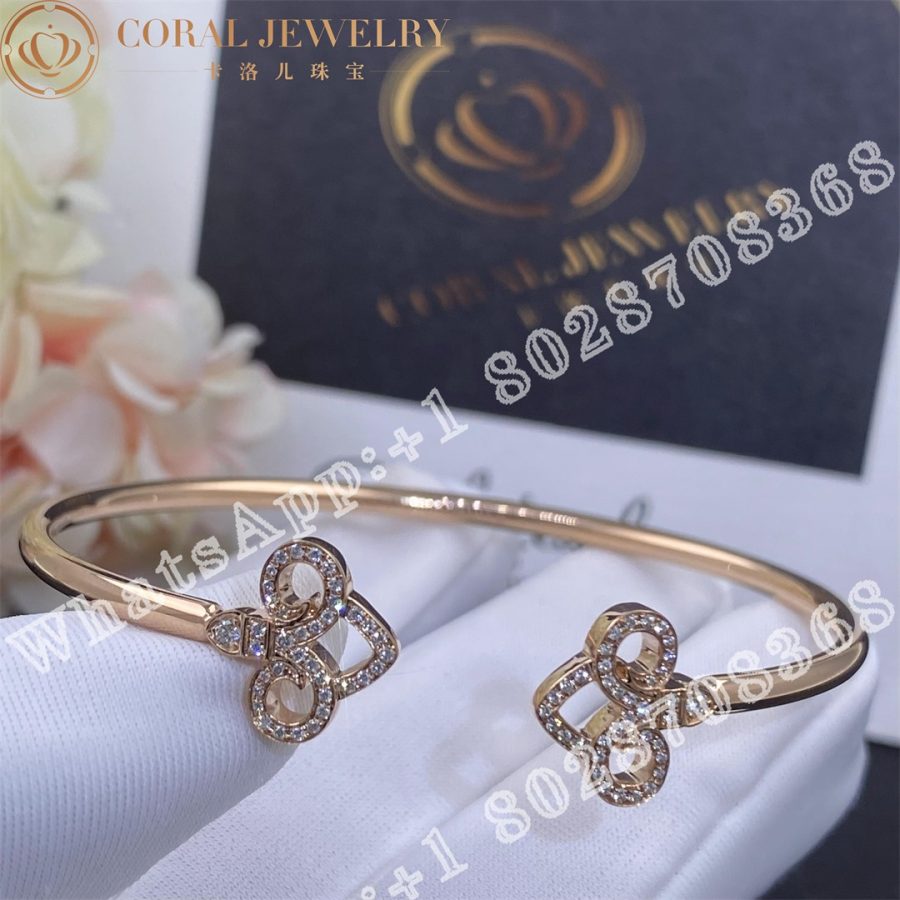 Tiffany Fleur de Lis Wire Bangle - Image 3