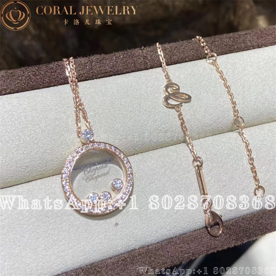 Chopard Happy Diamonds Icons Pendant, Ethical Rose Gold, Diamonds 793929-5301 - Image 4